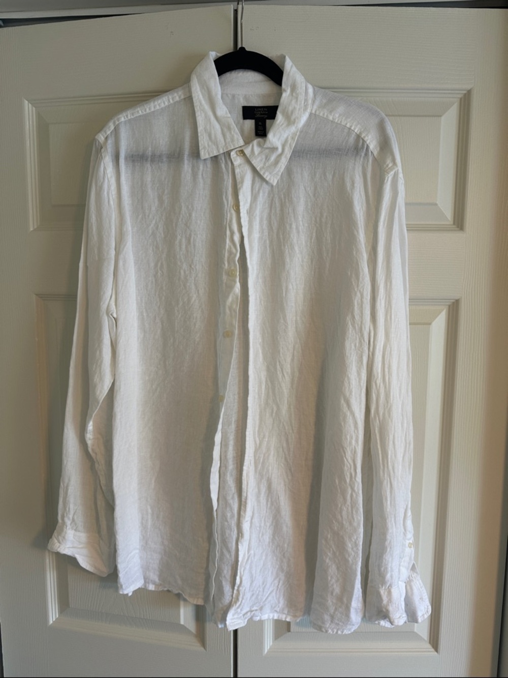 Club Room White Men’s Casual Long-Sleeve Button-Down Shirt